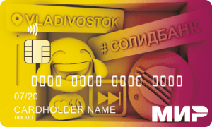 Карта Молодёжная | Солид Банк